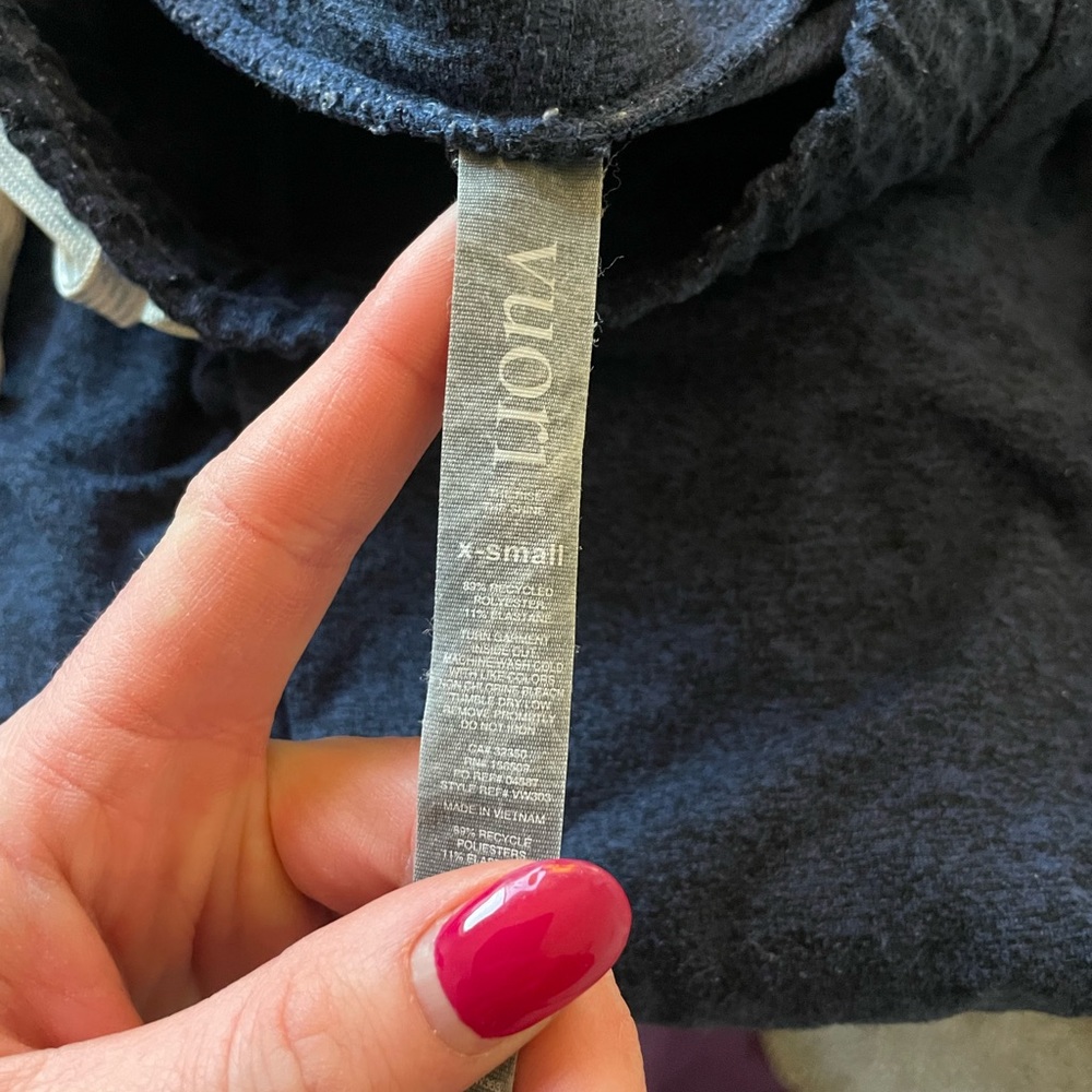 Vuori Navy Track Pants